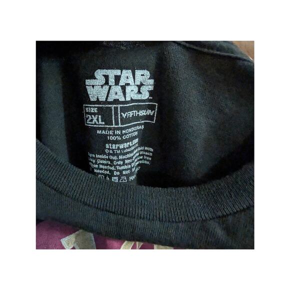 BUNDLE ONLY Star Wars Princess Leia I love You Tee Plus Size 2x 2xl T Tee Shirt - Picture 3 of 5